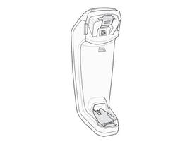 Zebra CR8178-SC Standard Cradle - Docking Cradle für Strichcode-Scanner - Wand montierbar, cart mountable, Desktop - Healthcare White - für Zebra DS8178, DS8178-HC (CR8178-SC100FBWW)