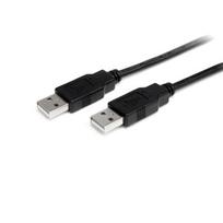 StarTech.com 2m HighSpeed USB 2.0 A auf A Kabel - St/St - USB-Kabel - USB (M) bis USB Typ B (M) - USB 2.0 - 2 m - Schwarz