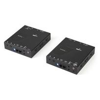 StarTech.com HDMI über IP Extender Kit - Video over IP Externeder mit Videowand unterstützung - HDMI Extender / Verlängerung - 4K - Video-, Audio-, Infrarot- und serielle Erweiterung - GigE - bis zu 100 m