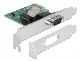 DeLock PCI Express Card to 1 x Serial RS-232 - Serieller Adapter - PCIe 2,0 Low-Profile - RS-232 x 1 (89948)