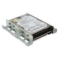 InLine® HDD Einbauschienen, 2x 6,35cm (2.5) zu 8,89cm (3.5), nur Rahmen und Schrauben, schwarz (39950L)