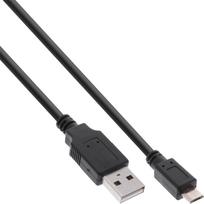 INLINE Fast-charge - USB-Kabel - Micro-USB Typ B (M) bis USB (M) - USB 2.0 - 1 m - Schwarz