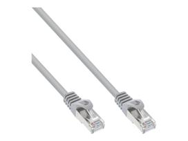 25pcs. pack Bulk-Pack InLine® Patch cable, SF/UTP, Cat.5e, grey, 5m