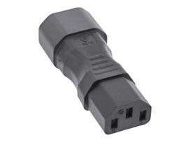 InLine® Power supply adapter IEC 60320 C14 / C13, 3-pin, cold device units