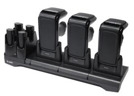 Zebra Multi-slot Charge/Communication Only Cradles - Docking Cradle (Anschlußstand) - Ethernet - für Zebra RFD40 UHF RFID Standard Sled