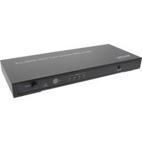 InLine® HDMI Switch/Umschalter, 4-fach, 4Kx2K kompatibel mit Audio out (65017)