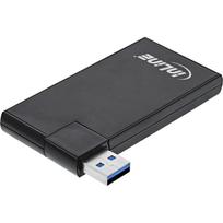InLine 180 Twist Hub USB 3.0 - 4 Port - drehbar - schwarz USB 3.0 (3.1 Gen 1) Type-A 5000Mbit/s Schwarz Schnittstellenhub (35391)