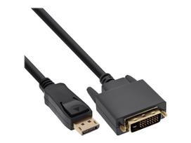 InLine® DisplayPort zu DVI Konverter Kabel, schwarz, 10m (17110)