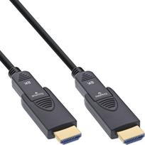InLine HDMI AOC Kabel Ultra High Speed HDMI 8K4K Stecker abnehmbar 80m - Kabel - Audio/Multimedia (17980O)