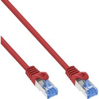 InLine Patchkabel Cat.6A S/FTP TPE LSZH CCA rot 10m - Kabel - Netzwerk (72600R)