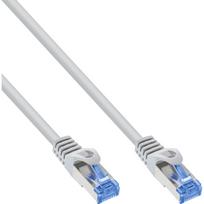 InLine Patchkabel Cat.6A S/FTP TPE LSZH CCA weiss 0.3m - Kabel - Netzwerk (72633W)