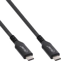 InLine USB4 Kabel USB-C Stecker/Stecker 8K60Hz schwarz 1.5m - Kabel - Digital/Daten (35904A)