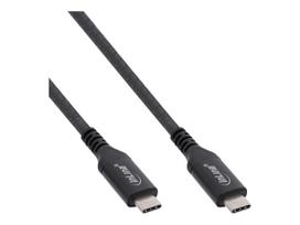 InLine USB4 Kabel USB-C Stecker/Stecker 8K60Hz schwarz 2m - Kabel - Digital/Daten (35902A)