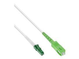 InLine® Fiber Optical Simplex Cable, FTTH, LC/APC8° to SC/APC8° 9/125µm OS2 30m