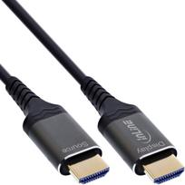 InLine HDMI AOC Kabel - Ultra High Speed HDMI Kabel - 8K - Aluminium - 30m (17930X)