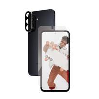 PanzerGlass SAFE. by ® 2-in-1 Set Samsung Galaxy A56 5G, Samsung, Samsung - Galaxy A56 5G, Trockene Anwendung, Kratzresistent, Schockresistent, Transparent, 1 Stück(e)