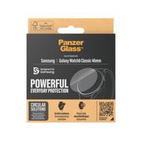 PanzerGlass ® Displayschutz Samsung Galaxy Watch8 Classic 46mm, Samsung, Samsung - Galaxy Watch8 Classic 46mm, Trockene Anwendung, Kratzresistent, Schockresistent, Transparent, 1 Stück(e)