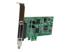 StarTech.com 4 Port Serielle PCI Express Schnittstellenkarte - 2 x RS232 2 x RS422 / RS485 - Serieller Adapter - PCIe - RS-232, RS-422, RS-485 - 4 Anschlüsse