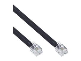 InLine® Modularkabel RJ12, Stecker/Stecker, 6adrig, 6P6C, 2m (18842)