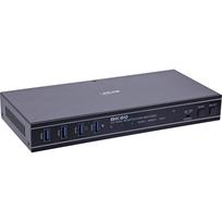 InLine KVM Switch - 2-fach - HDMI - Dual Monitor - 8K60Hz - USB Hub - schwarz