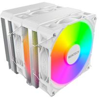 Montech NX600 ARGB CPU Kühler, Dual Tower- 2x 120mm, weiß
