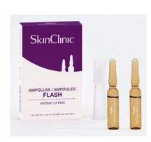 SkinClinic FLASH AMPUOLES – INSTANT LIFTING, momentinio stangrinamojo poveikio ampulės, 1 vnt. (namų naudojimui)