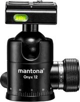 "Mantona Onyx 8 Arca Swiss Ball Head" (M1-3008A), suderinama su 50 mm greito atlaisvinimo plokštelėmis, profesionaliai gaminama DSLR, beveidrodžiams fotoaparatams, sisteminiams skaitmeniniams fotoaparatams, skaitmeniniams fotoaparatams ir vaizdo kameroms,