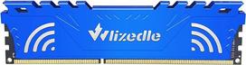 DDR3 darbalaukio atmintis RAM 4GB 1600MHz CL11 UDIMM, kompiuterio atminties modulis PC3-12800 240-Pin 1.5V Non-ECC 2Rx8 kompiuterio atminties atnaujinimas skaičiuotuvui, mėlyna