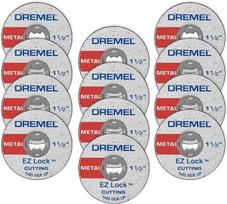 Dremel EZ456B 12PK MTL pjovimo ratukas, sidabrinės spalvos, pakuotė po 1 vnt.
