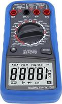 Elektrinis testeris Voltmetras Multimetras, tvirtas guminis įtampos įtampos srovės, varžos talpos testeris, apsauga nuo perkrovos grandinės tyrimams