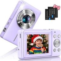 Skaitmeninis fotoaparatas 1080P 44MP foto kamera su 16X skaitmeniniu priartinimu Nešiojamasis kompaktiškas fotoaparatas Vlogging Skaitmeninis fotoaparatas vaikams paaugliams pradedantiesiems