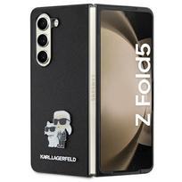 KARL LAGERFELD case for SAMSUNG Z Fold 5 KLHCZFD5SAKCNPK (Saffiano K AND C PIN) black