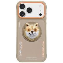 NIMMY case GLASSES COOL DOG compatible with MagSafe for IPHONE 17 Pro Max in beige