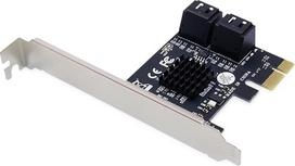 "Conceptronic" EMRICK03G / "PCI Express" kortelė, 4 prievadų SATA III PCIe adapteris