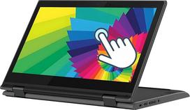 "Lenovo Chromebook 300e 2-in-1" nešiojamasis kompiuteris su jutikliniu ekranu, 11,6 colių (1366 x 768), "Intel Celeron N4020", 4GB RAM, 32GB SSD, japoniška klaviatūra, "Chrome OS" (atnaujintas)