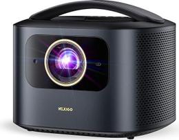 "NexiGo TriVision Ultra", 4K trilypis lazerinis nešiojamasis projektorius, 2600 liumenų, be lazerio dėmių, be akių įtampos, "Dolby Vision", HDR10+, namų kinas ir lauko kinas su 3D, 30 W DTS Virtual:X, "Fire TV Stick