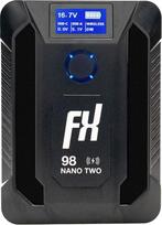 FXLION V Mount Akumuliatorius 98Wh/6800mAh, V Mount Battery mit USB-C EIN/Ausgang, USB-A, Zwei D-Tap Ausgängen, für Kamera, Camcorder, Monitor, Smartphone, unterstützt 15W kabelloses Laden - Nano Two