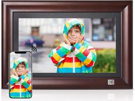 KODAK skaitmeninis nuotraukų rėmelis, WLAN elektroninis nuotraukų rėmelis, Full HD IPS jutiklinis ekranas, išmanusis nuotraukų rėmelis su programėle, 32GB atmintis, automatinis pasukimas, dalijimasis nuotraukomis, muzika, vaizdo įrašais