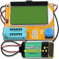 Retoo Meter Transistor Tester Diode Triode Capacitor Capacitor SCR Inductance Capacitance Resistor Transistor Tester Multifunctional TFT Graphic Display