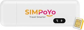 SIMPoYo USB Dongle, belaidžio tinklo "Wi-Fi" adapteris, "Plug and Play" "Wi-Fi" prieigos taškas su 10G SIM kortele "Slate 7/Beryl AX/Slate AX/Opal", 4G LTE mobilusis atrakintas modemas staliniam kompiuteriui / nešiojamajam kompiuteriui / kelionėms / versl
