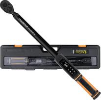 Skaitmeninis dinamometrinis veržliaraktis 1/2" pavara 3,8-250,8 Ft.lb/5,1-340 Nm diapazonas su reketine pavara abiem kryptimis ±2 % tikslumas su vibracija, garsiniu signalu ir LED signalu