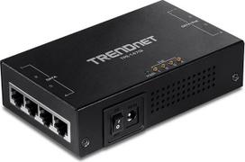 TRENDnet, TPE-147GI, 65W, 4 prievadų Gigabit PoE + injektorius, 4 x Gigabit prievadai (duomenų įvestis), 4 x Gigabit PoE prievadai (duomenų + PoE išvestis), kelių prievadų PoE + injektorius iki 100 m (328 pėdų)