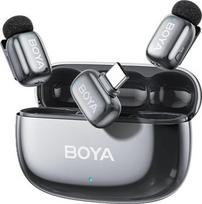 Boya wireless microphone mini 2-02 USB-C, lunar silver