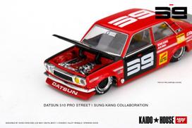 Mini GT Kaido House Modeliukas Kaido House Datsun 510 Pro Street SK510, red/black