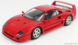 PRE-ORD3R KK Scale Modeliukas 1/18 1987 Ferrari F40, red