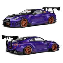 PRE-ORD3R Solido Modeliukas 1/18 2022 Nissan GT-R (R35) LB Work Body Kit 2.0, purple (be Spoilerio)