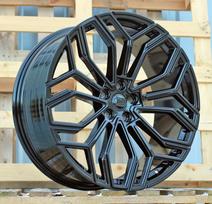 Ratlankis RACINGLINE HF5225 R22x10 5x120 ET 38 CB 72.6 (Gloss Black) (900 kg)