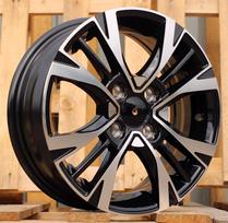 Ratlankis RACINGLINE Y1127 R14x5.5 4x100 ET 40 CB 54.1 (Black Polished)