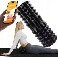 EVI Sport masažinis reabilitacinis volelis su iškilimais, 33 cm + e-knyga