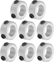 8 vnt. varžtų kaklo rinkinys 8 mm gręžimo aliuminio lydinio veleno antgaliai 14 mm OD 6 mm pločio ašies įkroviklis, skirtas linijiniam strypo veleno vadovui